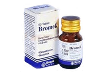 BROMEK 8 MG 50 TABLET
